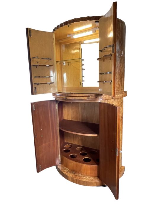fig 2. Art Deco Epstein Cocktail Cabinet