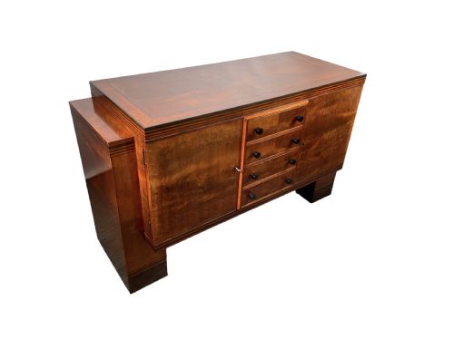 Art Deco Sideboard by Charles A. Richter for Bath Cabinet Makers