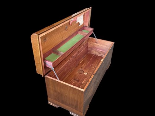fig 1. Art Deco Blanket Box