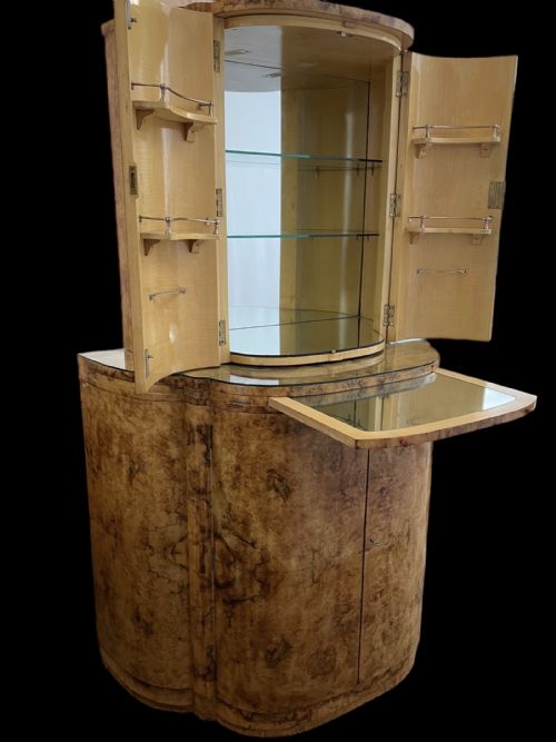 FINE ART DECO COCKTAIL CABINET BY HARRY AND LOU EPSTEIN - ADDITIONAL PHOTO 11