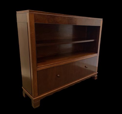 fig 1. Art Deco Bookcase by Maurice Adams