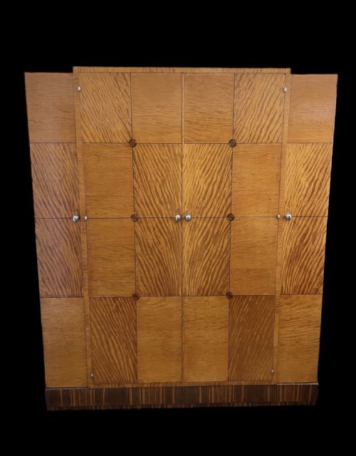 Exceptional Art Deco Wardrobe