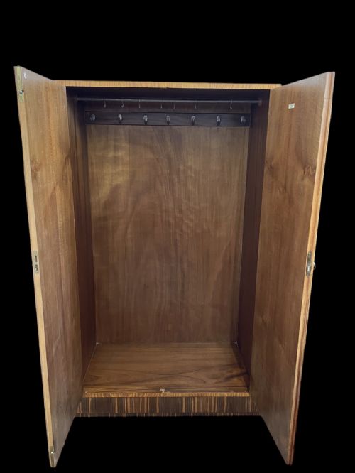 fig 1. Exceptional Art Deco Wardrobe