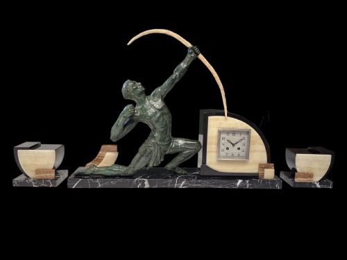 fig 1. French Art Deco Clock