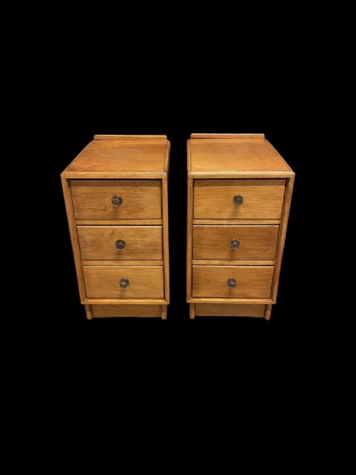 A Pair of Art Deco Bedside Cabinets