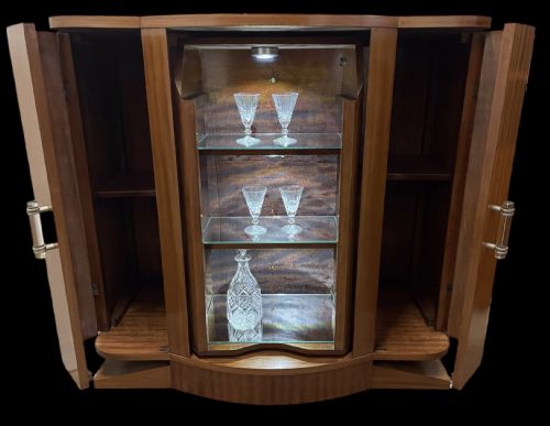 fig 2. French Art Deco Cocktail Cabinet