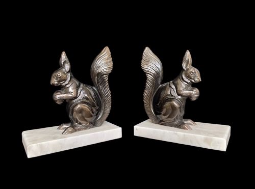 A Pair of Art Deco Bookends