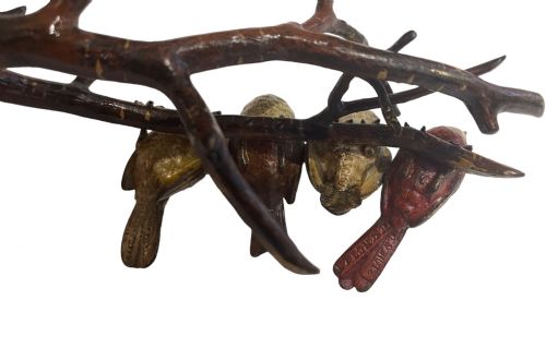 fig 2. Cold Painted Bronze attributed to Franz Bergman