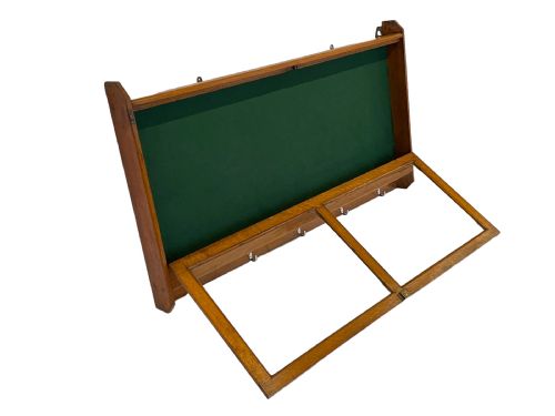 EARLY 20TH CENTURY OAK NOTICE BOARD - ADDITIONAL PHOTO 6