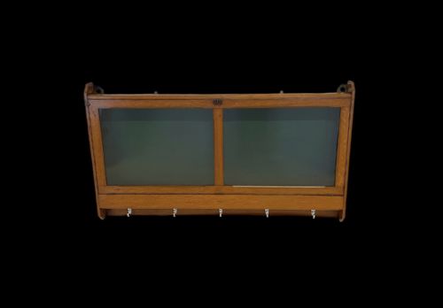 EARLY 20TH CENTURY OAK NOTICE BOARD - ADDITIONAL PHOTO 9