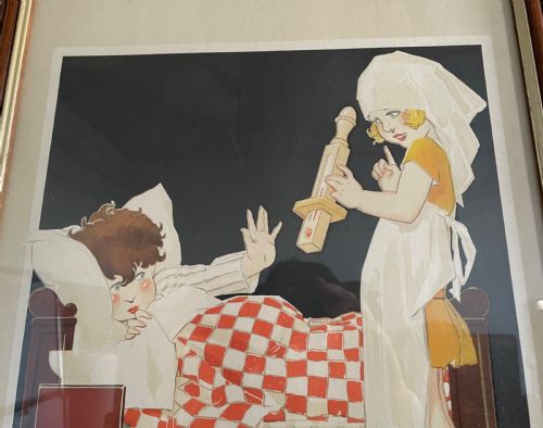 fig 2. Pair of Art Deco Lithograph Posters