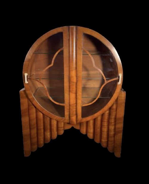 fig 1. Art Deco ‘Rocket’ Display Cabinet