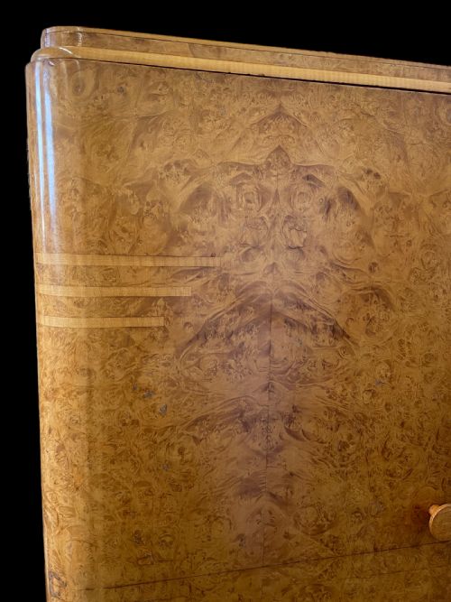 fig 1. Quality Art Deco Wardrobe