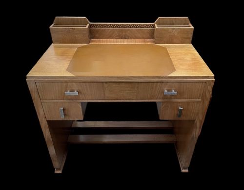 fig 1. A Fine Art Deco Desk and Chair