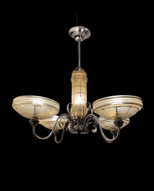 fig 1. Art Deco Ceiling Light