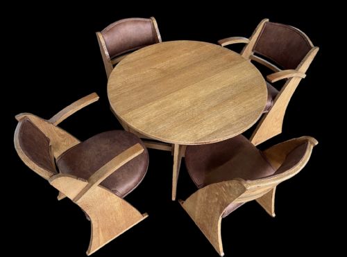 fig 1. 1930’s Table and Four Chairs by Gomme
