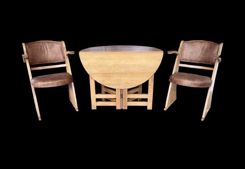 fig 2. 1930’s Table and Four Chairs by Gomme