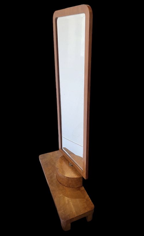Art Deco Full Length Rotating Mirror