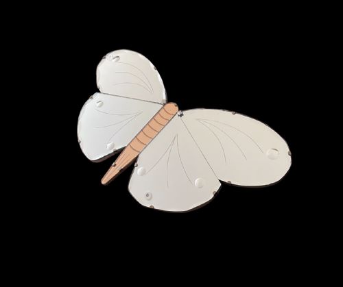 Art Deco Butterfly Mirror