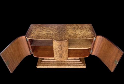 fig 2. Fine Art Deco Serving Table by Hille