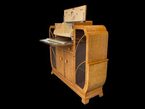 ART DECO COCKTAIL CABINET BY HARRY AND LOU EPSTEIN - ADDITIONAL PHOTO 1