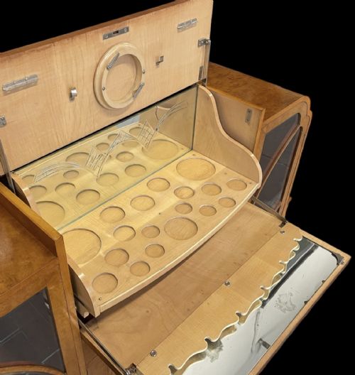 ART DECO COCKTAIL CABINET BY HARRY AND LOU EPSTEIN - ADDITIONAL PHOTO 7