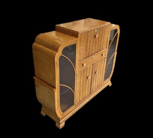 ART DECO COCKTAIL CABINET BY HARRY AND LOU EPSTEIN - ADDITIONAL PHOTO 12