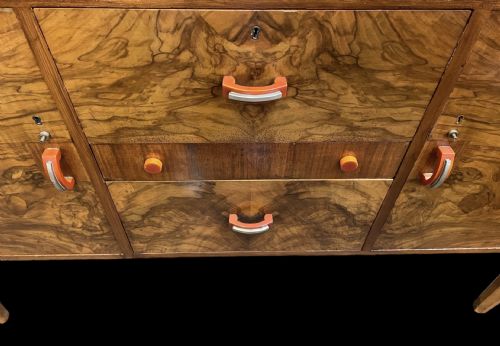 fig 1. Art Deco Sideboard by Waring and Gillow