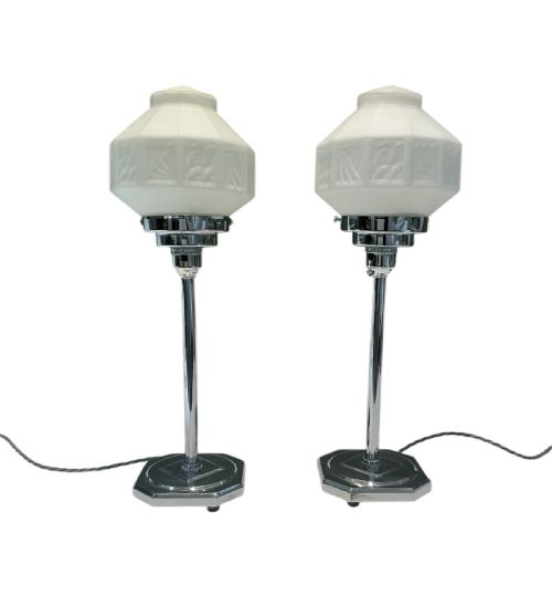PAIR OF ART DECO LAMPS - ADDITIONAL PHOTO 6