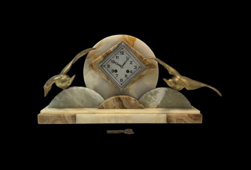 ART DECO FRENCH CLOCK - ADDITIONAL PHOTO 1