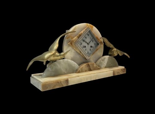 ART DECO FRENCH CLOCK - ADDITIONAL PHOTO 2