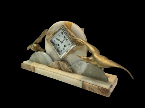 ART DECO FRENCH CLOCK - ADDITIONAL PHOTO 3