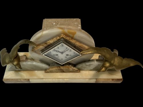 ART DECO FRENCH CLOCK - ADDITIONAL PHOTO 6