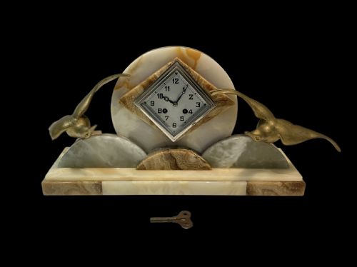 ART DECO FRENCH CLOCK - ADDITIONAL PHOTO 7