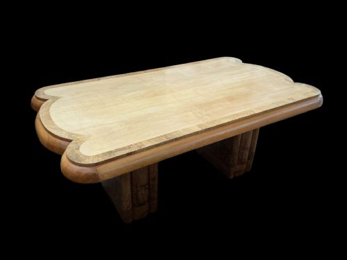 ART DECO DINING TABLE AND SIX CHAIRS - ADDITIONAL PHOTO 5