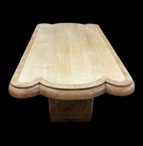 ART DECO DINING TABLE AND SIX CHAIRS - ADDITIONAL PHOTO 7