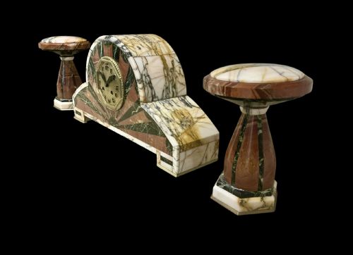 ART DECO FRENCH CLOCK - ADDITIONAL PHOTO 12