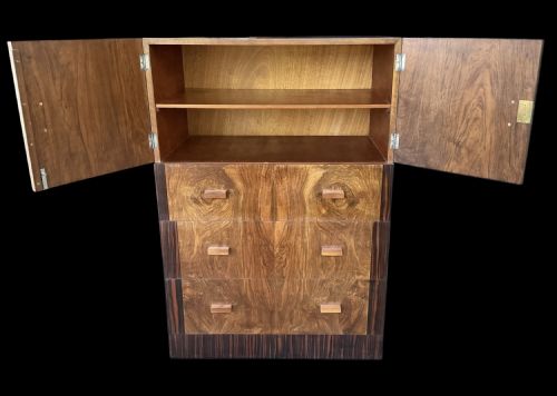 fig 1. Art Deco Tallboy by Maurice Adams