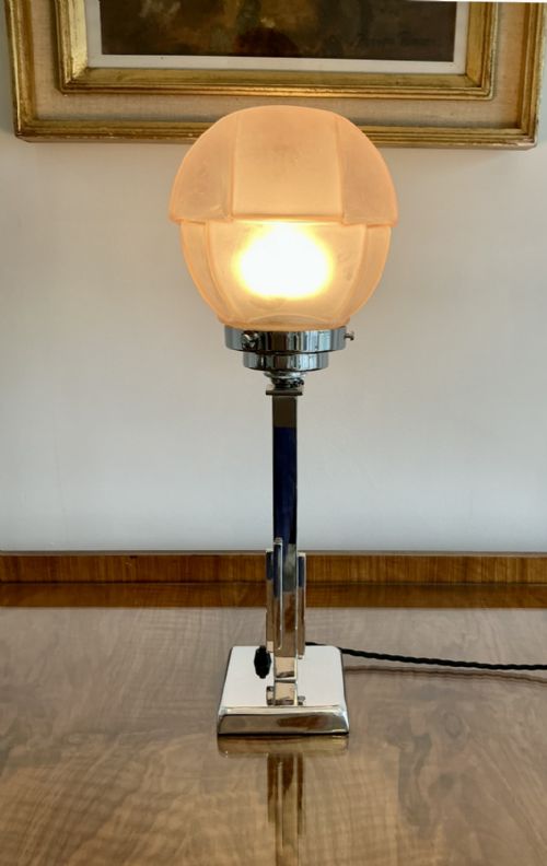 ART DECO TABLE LAMP - ADDITIONAL PHOTO 12