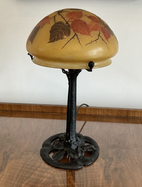 ART NOUVEAU LAMP - ADDITIONAL PHOTO 7