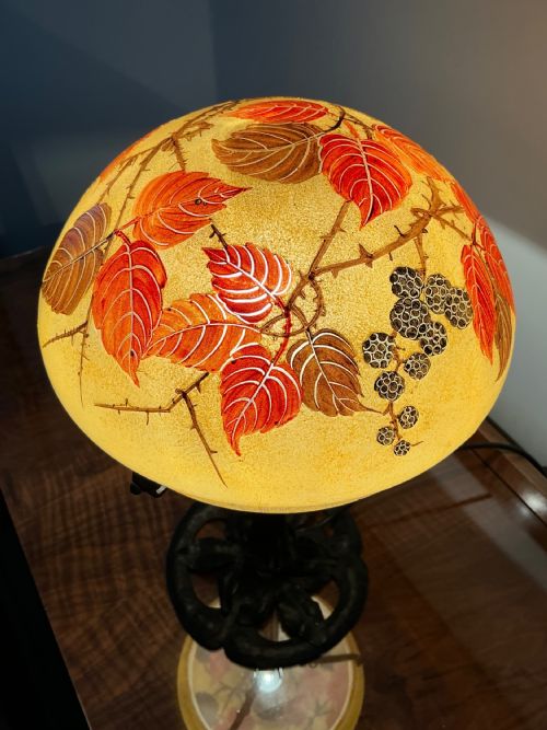 ART NOUVEAU LAMP - ADDITIONAL PHOTO 10