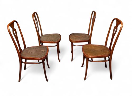 Set of Four Thonet Chairs
