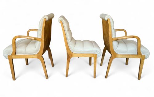 ART DECO DINING TABLE AND EIGHT CHAIRS - ADDITIONAL PHOTO 3
