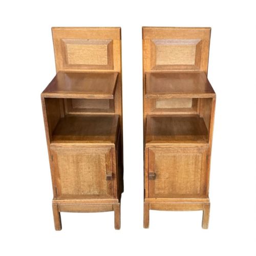 fig 4. Pair of Art Deco Bedside Tables by Brynmawr Furniture