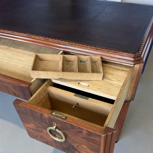 ART DECO DESK ATTRIBUTED TO MAURICE DUFRNE - ADDITIONAL PHOTO 6