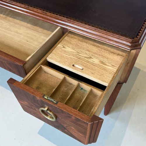 ART DECO DESK ATTRIBUTED TO MAURICE DUFRNE - ADDITIONAL PHOTO 7