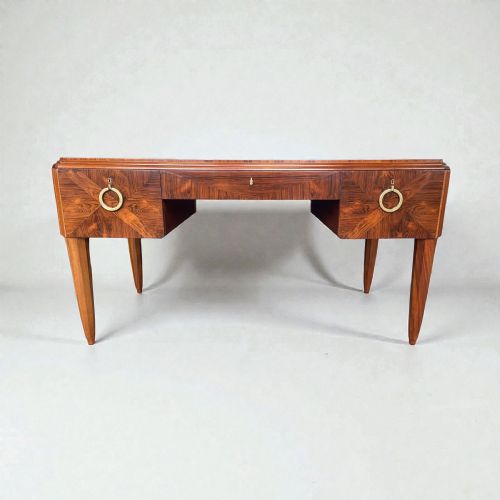 ART DECO DESK ATTRIBUTED TO MAURICE DUFRNE - ADDITIONAL PHOTO 10