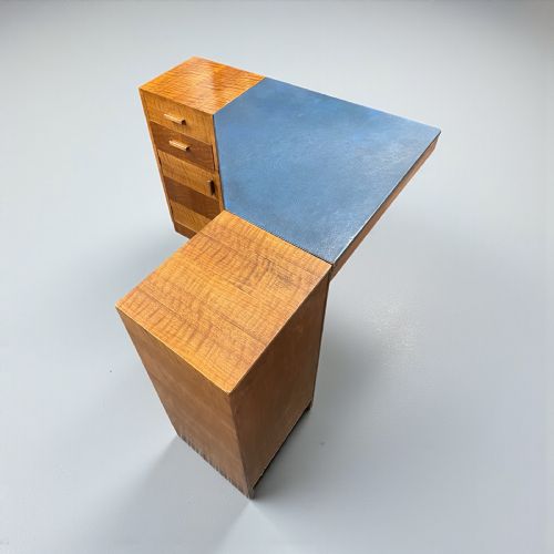 ART DECO CORNER DESK - ADDITIONAL PHOTO 1