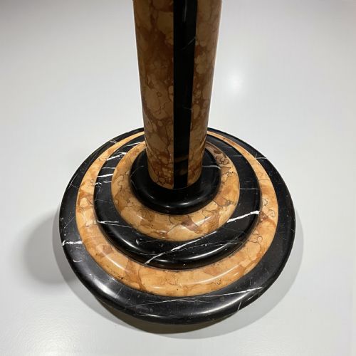 ART DECO LAMPSIDE TABLE IN MARBLE - ADDITIONAL PHOTO 1