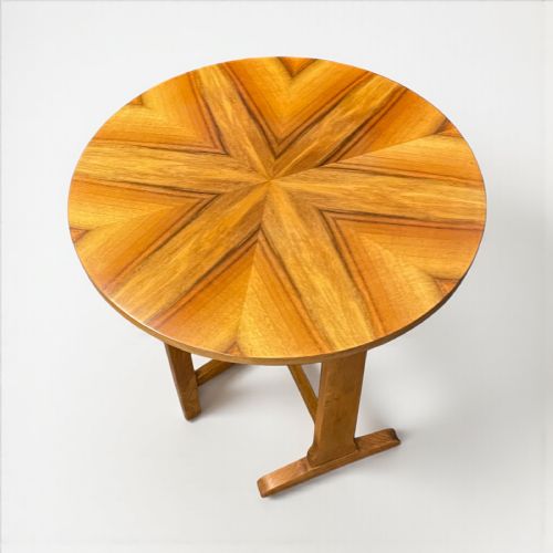 fig 1. Art Deco Folding Side Table